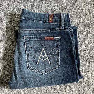 7 For All Mankind, vintage, size 26, denim